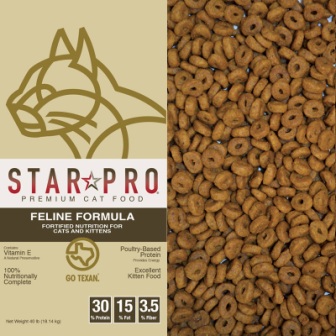 Star Pro Feline Maint. 40Lb Lone Star - Nederland