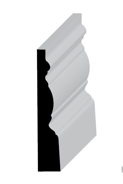 Mdf B322 Base 9/16"X3-1/4" 12' - Nederland