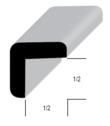 Outside Corner 3/4" 8' #206 - Nederland
