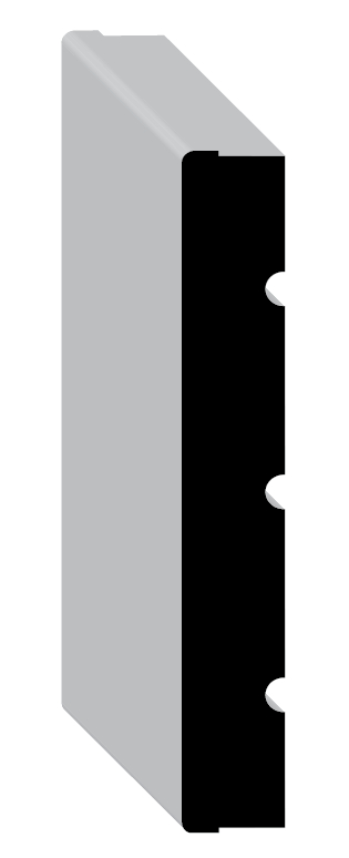 Jamb/Flat 4-9/16 Fj 8-0 1/4" Dado, Texas Trim Guide 97" Below Dado, 97-3/4" Overall - Nederland
