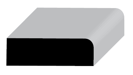 Primed Door Stop 7/16X1-3/8 7' #8541 - Nederland