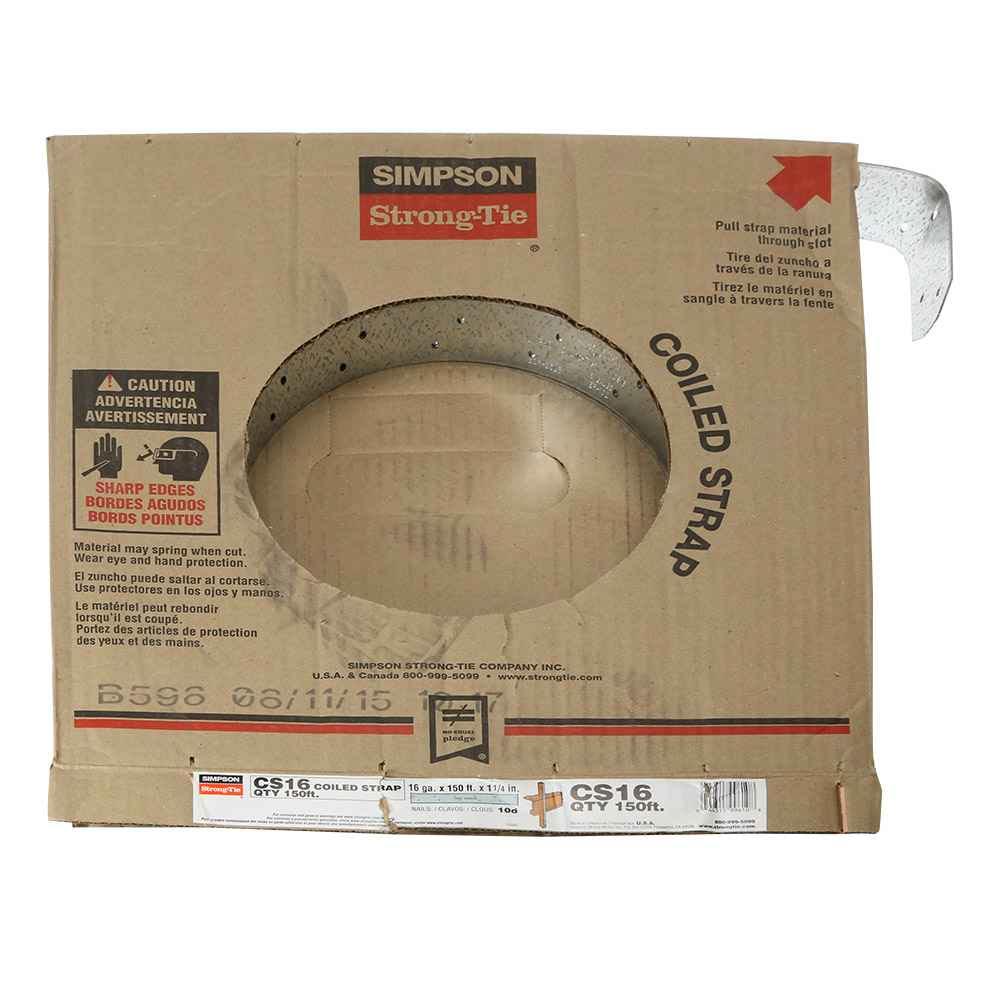Main 2 - Cs16 Coil Strap 1-1/4"X150' 16Ga - Nederland