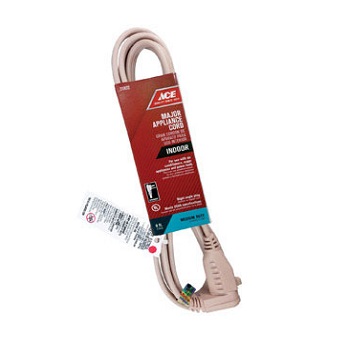 Main 1 - Ace 14/3 SPT-3 125 V 9 ft. L Appliance Cord - Nederland