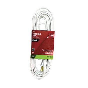 Main 1 - Ace Indoor 20 ft. L White Extension Cord 16/2 SPT-2 - Nederland