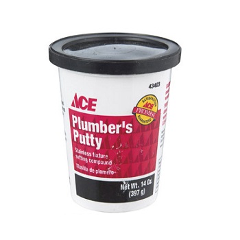 Main 1 - Ace Gray Plumbers Putty 14 oz - Nederland