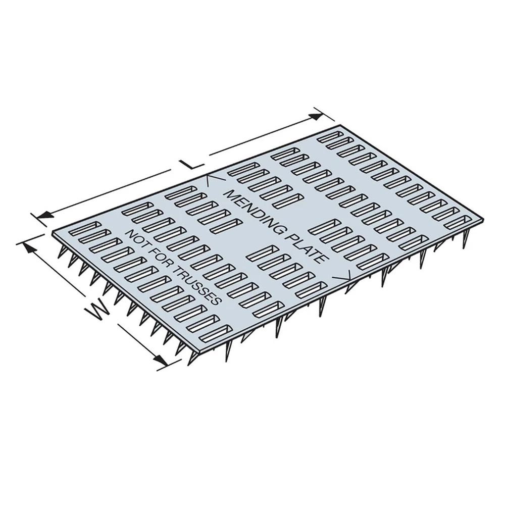 Main 2 - Mp36 3X5 Mending Plate - Nederland