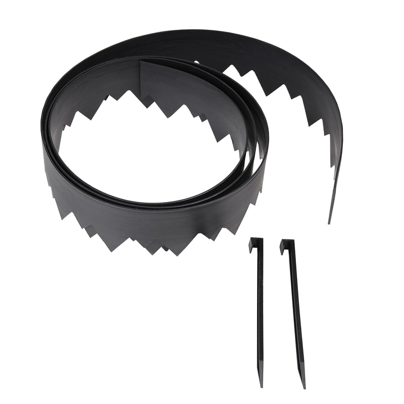 Main 1 - EasyFlex Plastic Black Landscape Edging Kit - Nederland