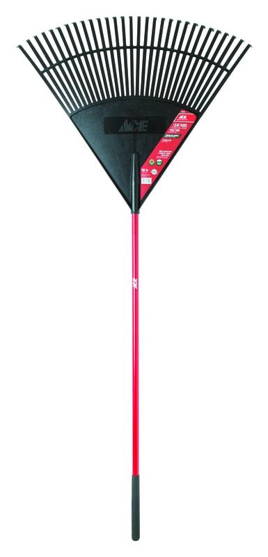 Ace 69.75 in. 30 Tine Poly Rake Fiberglass Handle - Nederland