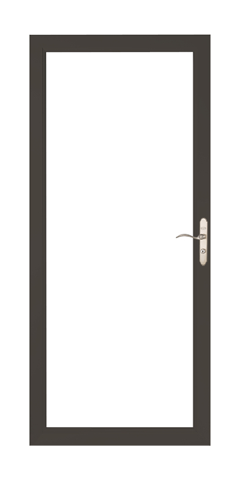 Larson Universal Fv Brown Alum. 36"X81" Clear Glass - Nederland