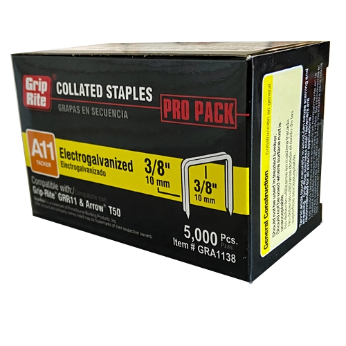 Gra1138 Ht Staple 3/8 Galv 5M - Nederland