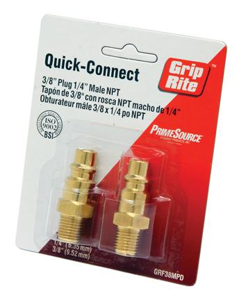 Gr I/M 3/8" Plug Male 1/4" Npt - Nederland