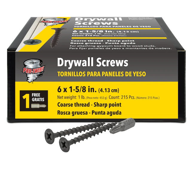 Pro Drywall Screw 1-5/8" 1# Pro-Twist - Nederland