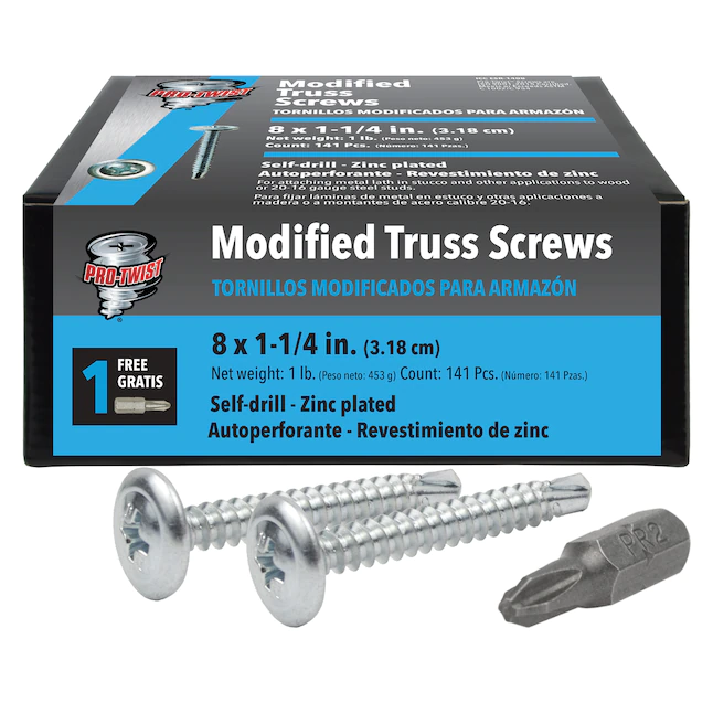 Pro Ph Mod Truss Sd #8X1-1/4" 1# Pro-Twist - Nederland